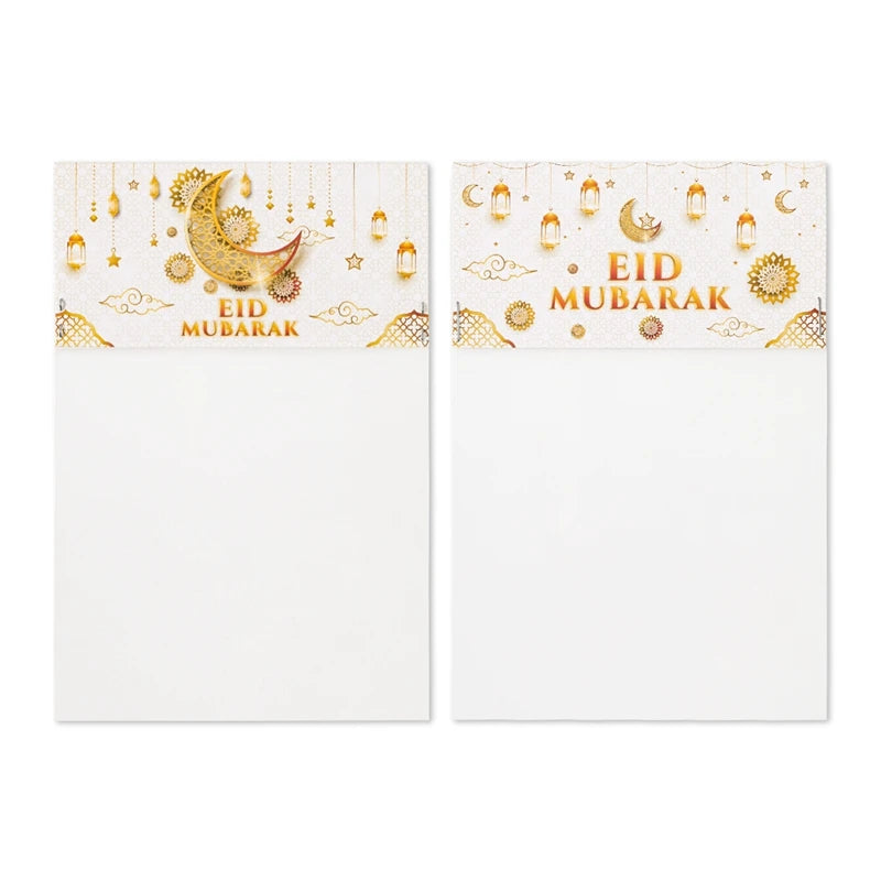 Eid Mubarak Treat Bag Topper Candy Bag Ramadan Decorations For Home 2025 Islamic Muslim Party Decor Ramadan Kareem EID Al Adha