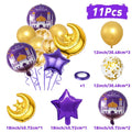 Eid Mubarak Balloons Ramadan Decor for Home Eid Mubarak Letters Balloon Ramadan Kareem Islamic Muslim Party Eid Al Adha Gifts