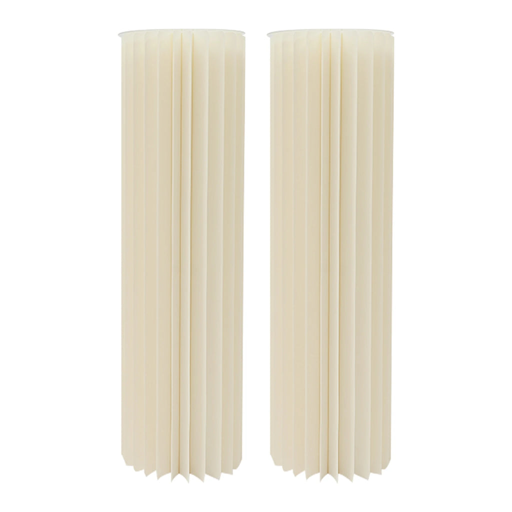 3pcs/2pcs Foldable Cardboard Centerpiece Display Cylinder Flowers Stand Columns Display for Wedding Party Garden Decoration