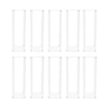 10Pcs Clear Acrylic Flower Stand, 6.6lbs Load-Bearing Wedding Centerpiece Holder for Floral Arrangement Party Decoration