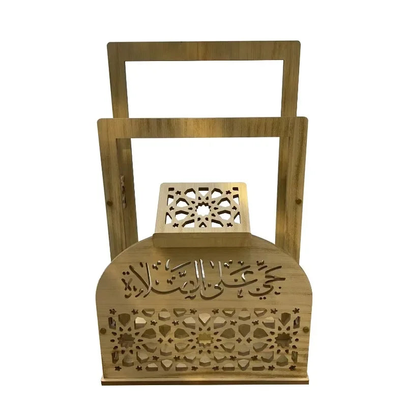 Decorative Quran Frame Wooden Prayer Stand