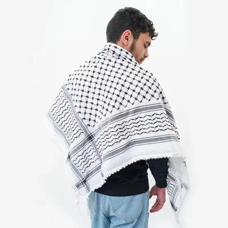 New Arab Men's and Women's Headscarf Jacquard Arafat UAE Dubai Scarf Middle East Saudi Arabia