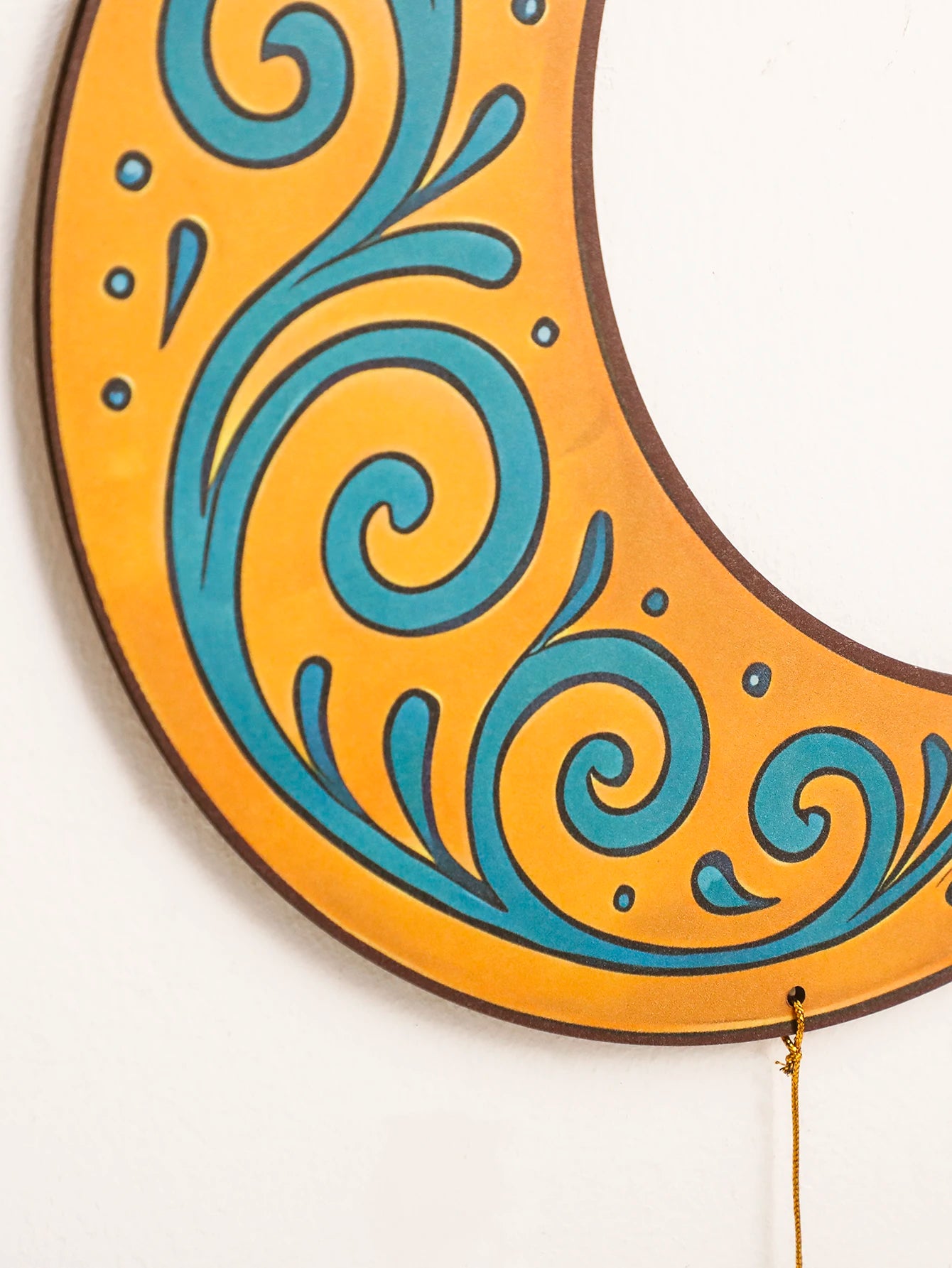 Islamic Ramadan Wall Decor Moon Star Lantern Tassel Ornament for Eid Mubarak Kareem Muslim Festival Home Hanging Decoration Gift