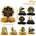 Eid Mubarak Honeycomb Desktop Decor Ramadan Decor 2025 Paper Eid Ornaments Ramadan Kareem Islamic Muslim Party Eid Al Adha Gifts