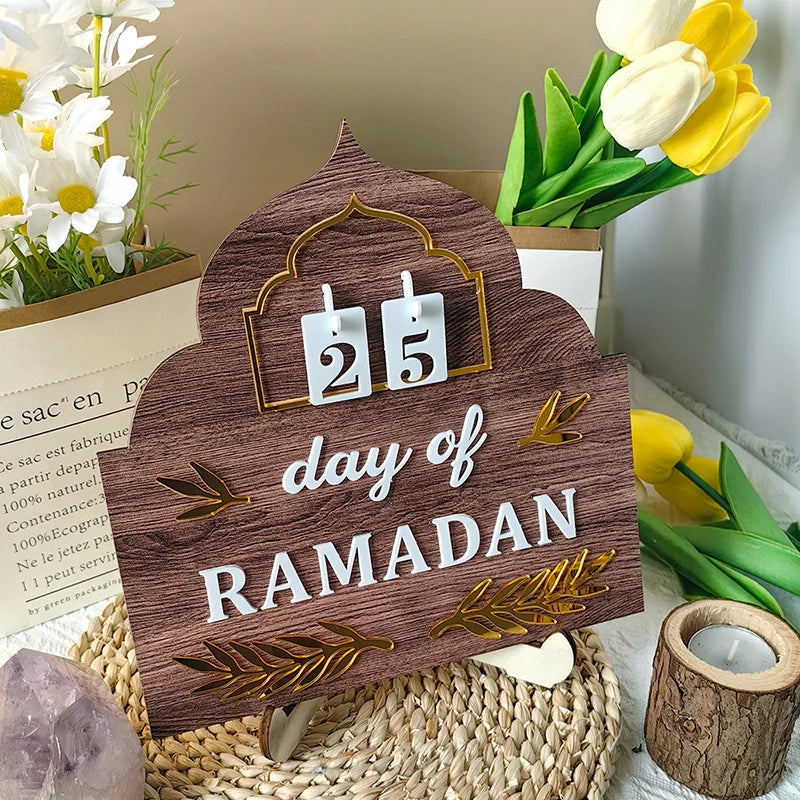 Eid Advent Calendars Ramadan Countdown Calendar 2026 Muslim Islamic Festive Decor Eid al-Fitr Decorations Eid Mubarak Gifts