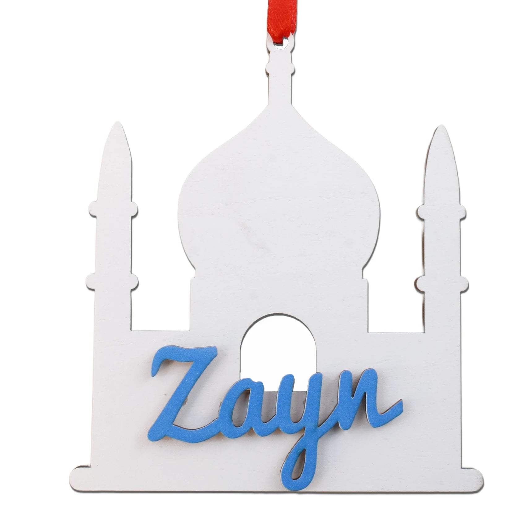 Ramadan Hanging Decor Gift, Eid Mubarak Home Decoration, Mosque Star Lantern Ornament, Custom Name Hanging Sign,