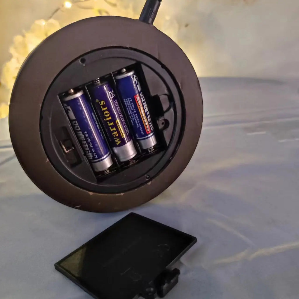 LED Tree Light Simulation Cherry Blossom Atmosphere Decoration Desk Lamp Bedroom Lighting Night Light Home Office Desktop