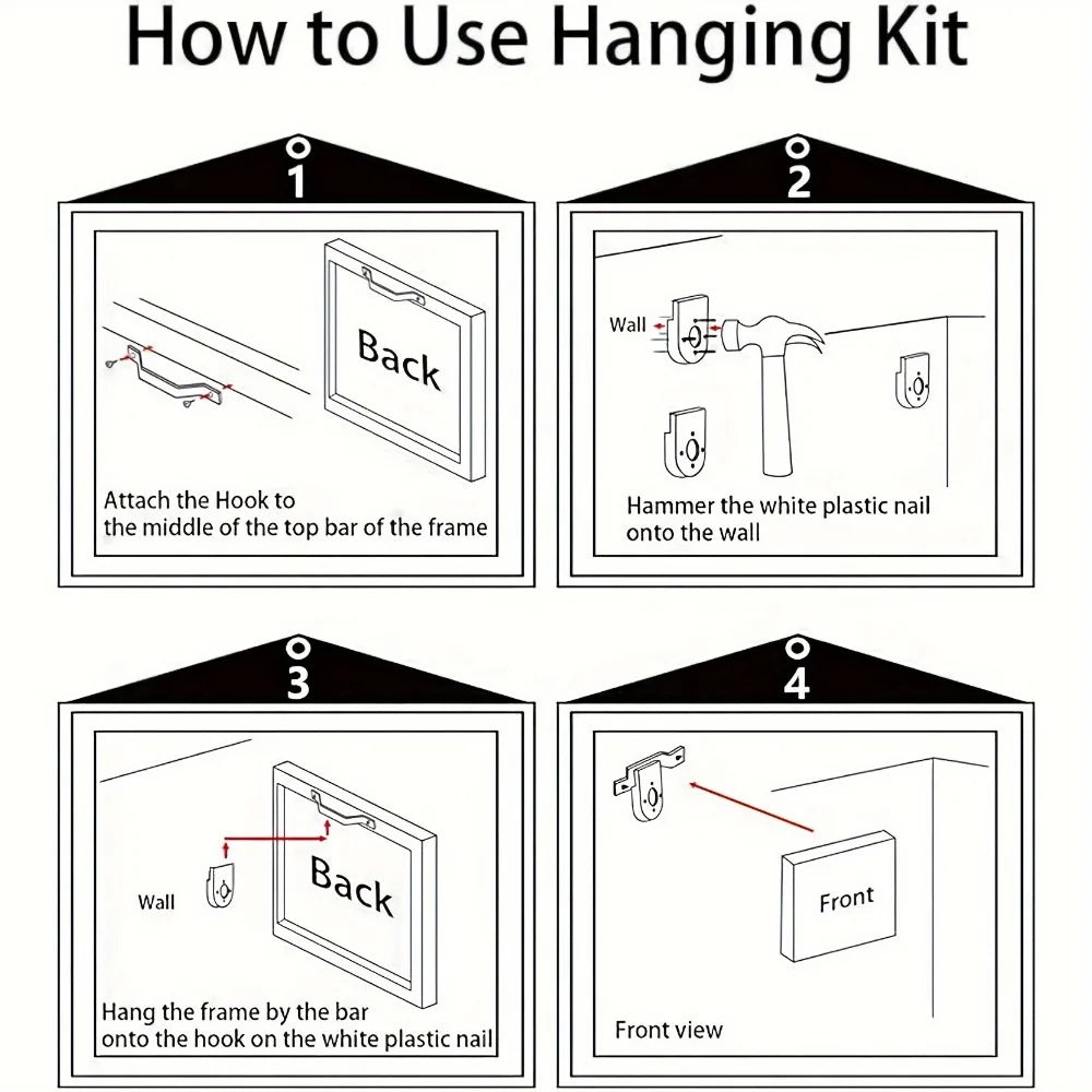 1 Frame Canvas Painting, Religious Art, Islamic Calligraphy Canvas Painting