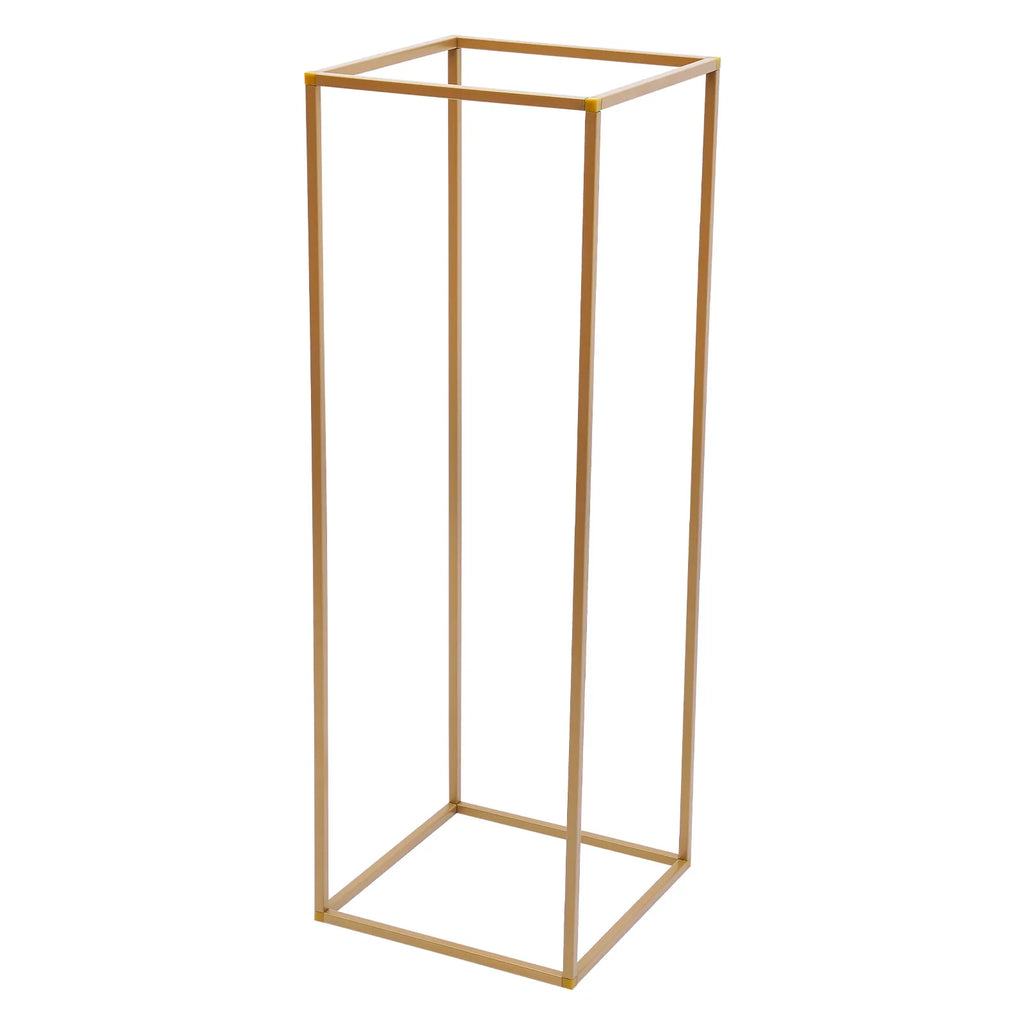 10PCS Metal Flower Stand Geometric Flower Vase Stand Road Lead Rack for Table Centerpieces Party Elegant Floral Arrangement