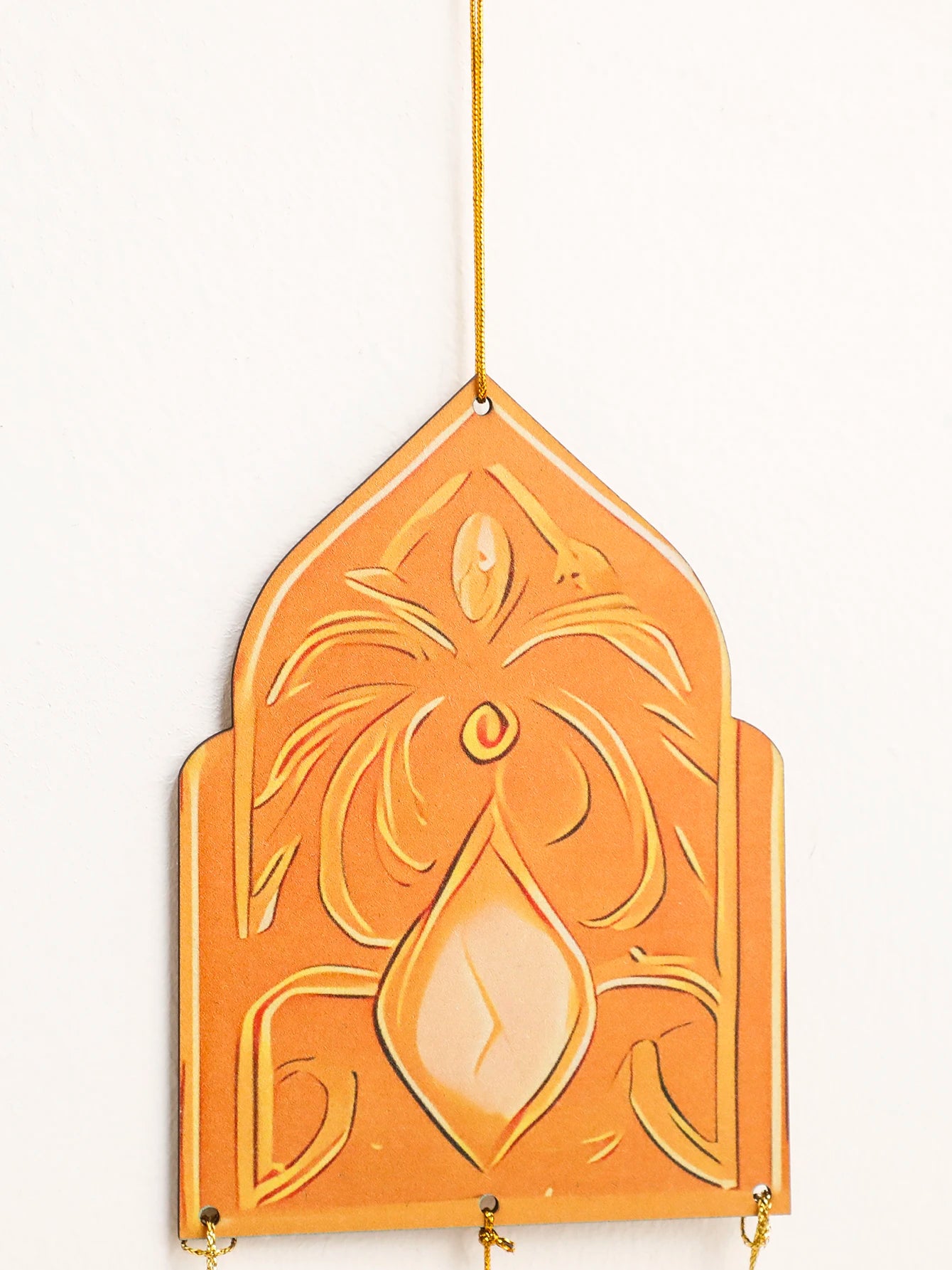 Islamic Ramadan Wall Decor Moon Star Lantern Tassel Ornament for Eid Mubarak Kareem Muslim Festival Home Hanging Decoration Gift