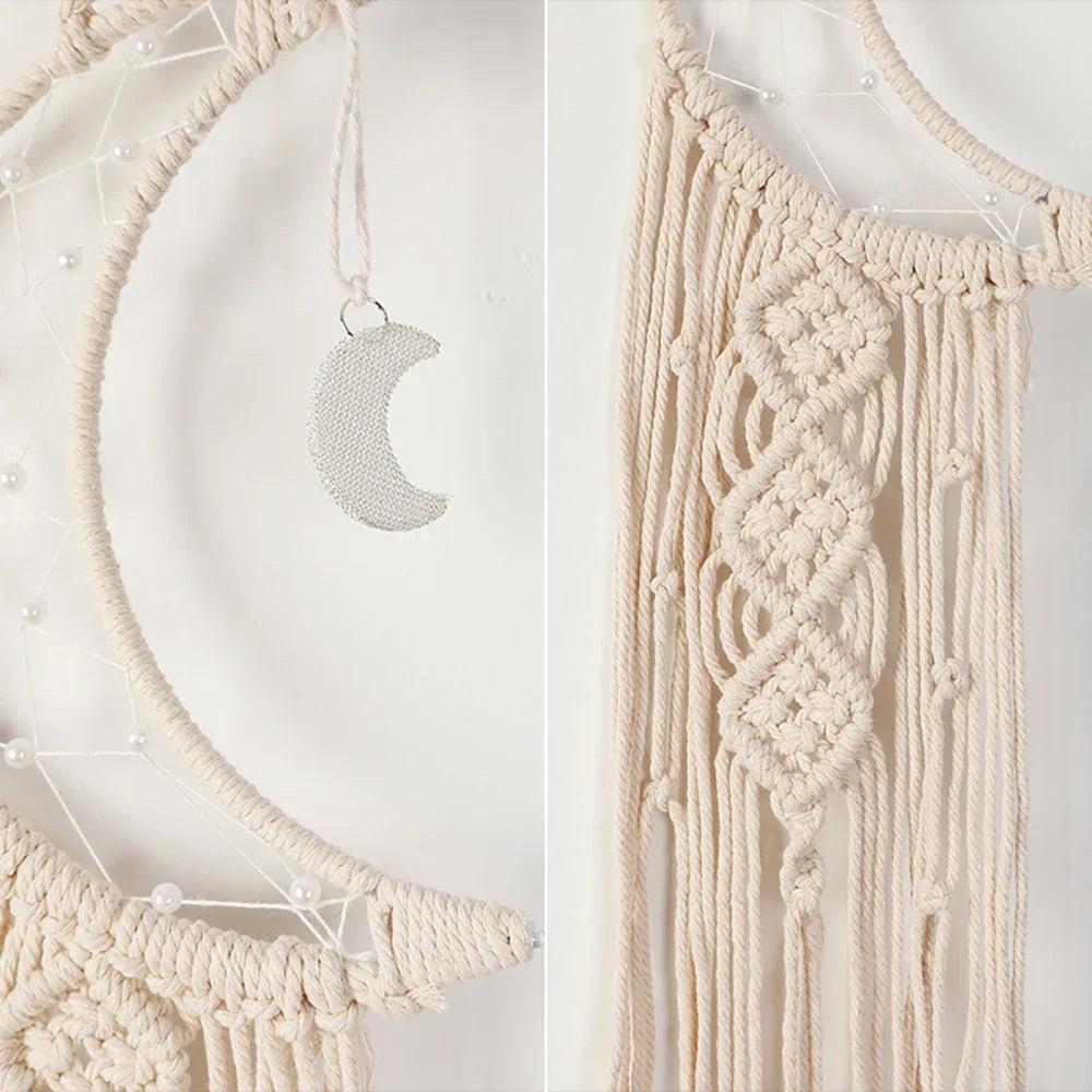 Runtow Nordic Bohemian  Woven Wall Hanging Ornaments Ramadan Decoration For Home EID Mubarak Party Suppiles Ramadan Kareem 2026