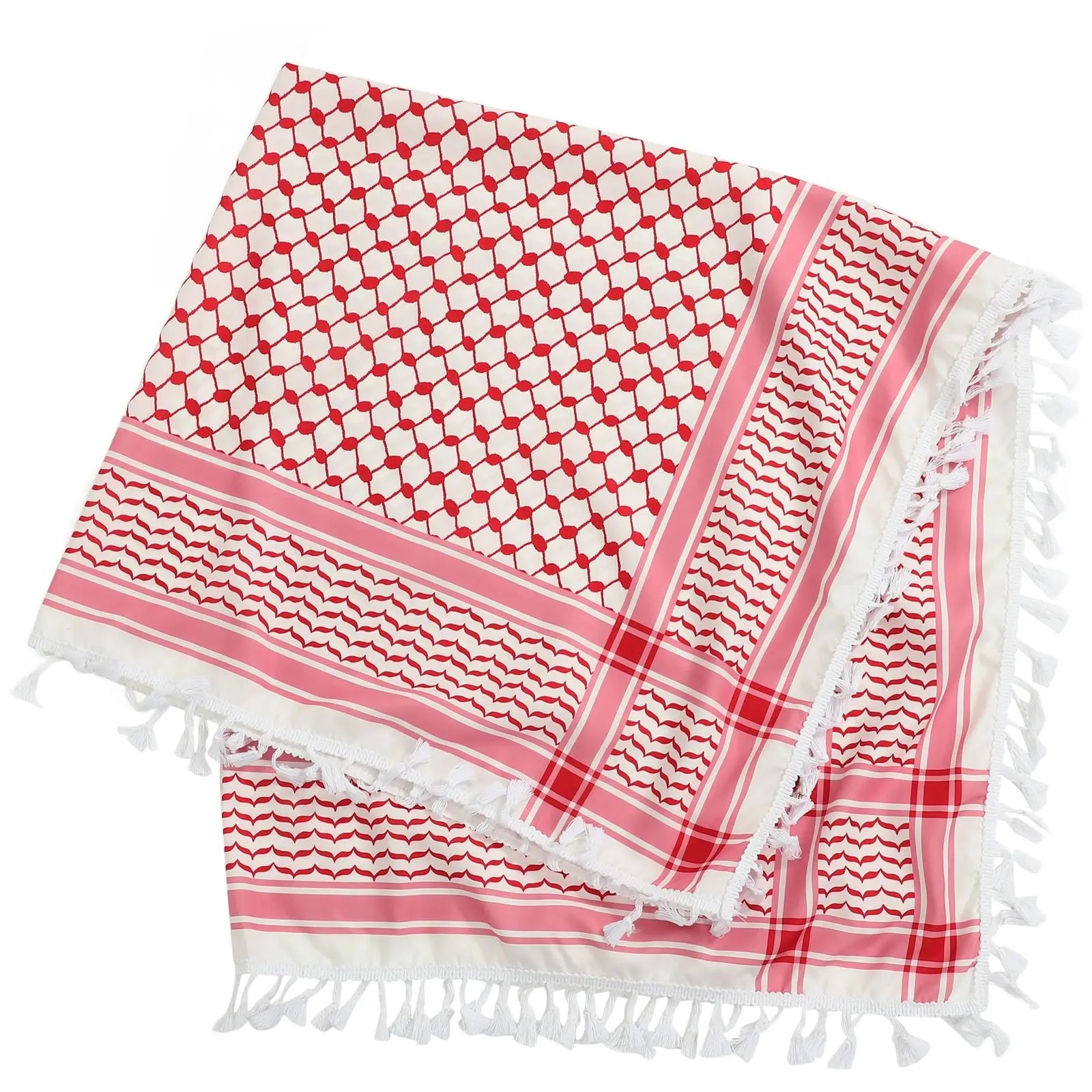 Arab Head Wrap Scarf Middle Eastern Adult Outdoor Tactically Turban Multi Purpose Head Wrap Religious Gathering Kerchief Tasse