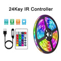 USB Led Strip Lights 5m 10m 20m 30m RGB Led Strip Light TV Backlight Flexible Ribbon Tape Luces Led Light for Room Decoration