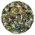 50Pcs Magic Green Forest Witch Stickers DIY Scrapbooking Diary Stationery Phone Luggage Skateboard Waterproof PET Decals