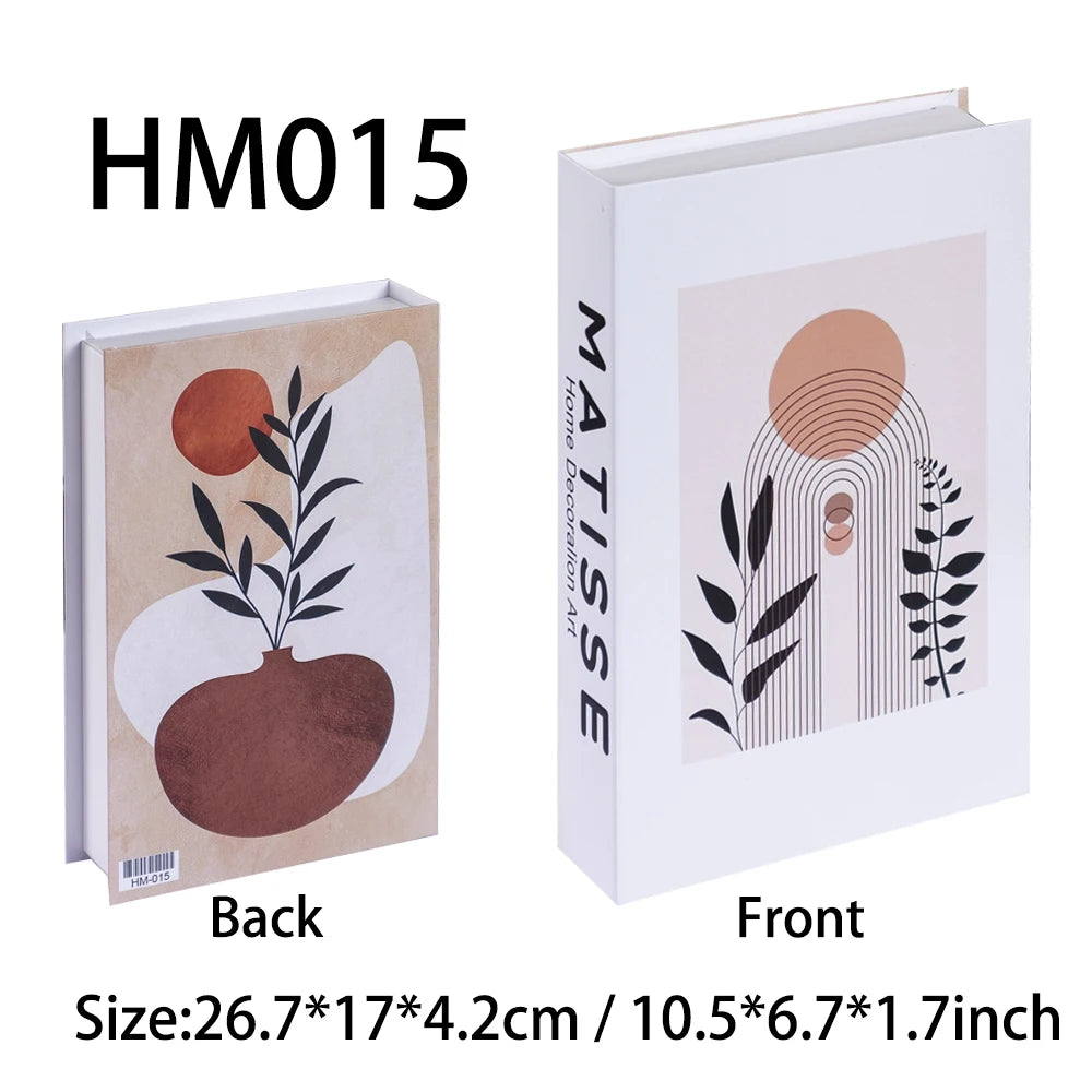 Islamic Luxury Fake Books Decorative Storage Box for Home