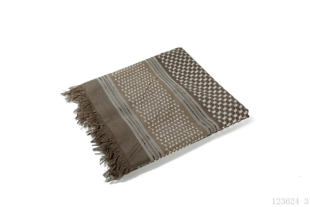 Men Muslim Head Scarf Saudi Arab Dubai Traditional Islamic Clothing Male Headscarf Hijab Plaid Turban Shemagh Gutra Prayer Wear