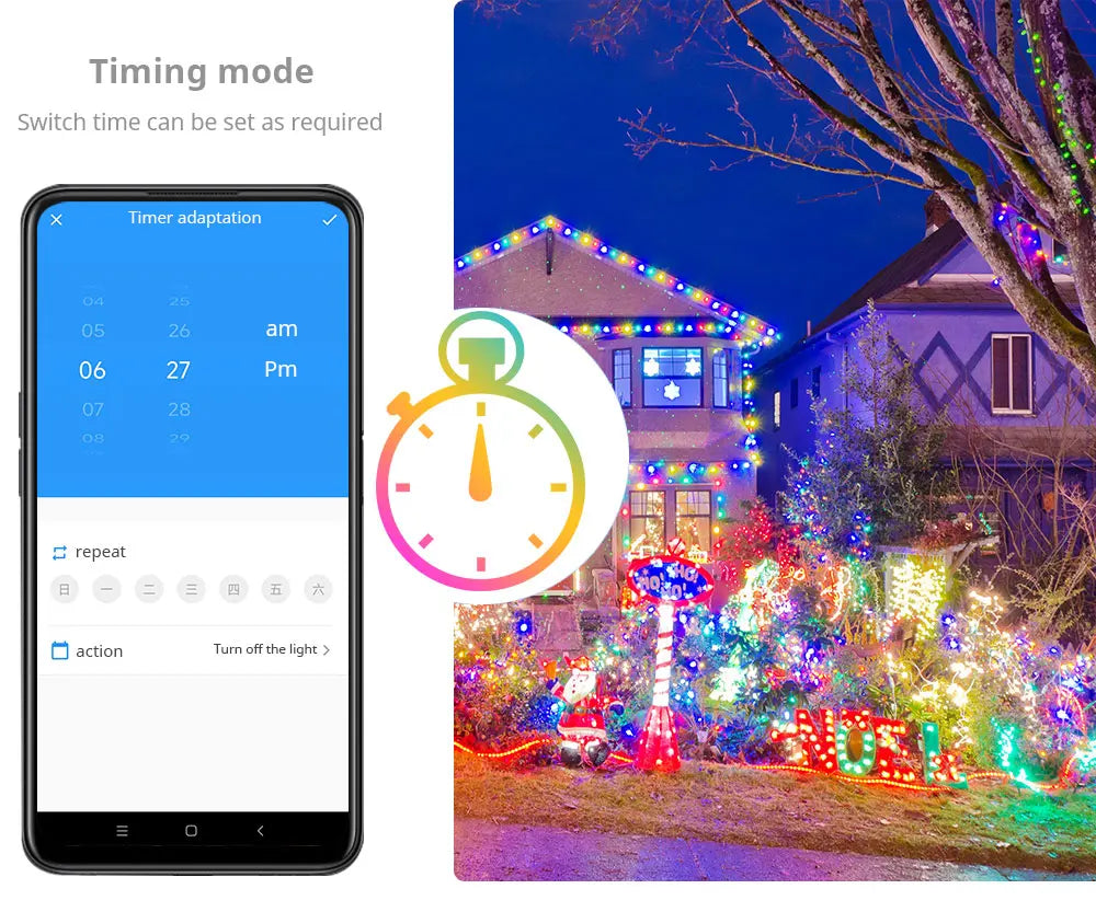 WS2812B Lights Christmas Ball Bubble WS2812 30/60leds/m Addressable led light striping Fairy Lantern lights decorations outdoor