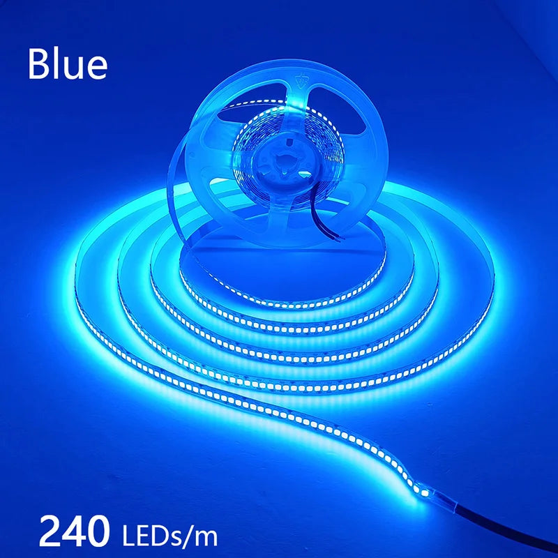 2835 5M 300 600 1200LEDs LED Strip DC12V 24V 120LEDs/m Home Waterproof IP65 Lamp Strip  Flexible And Cuttable Soft Lamp Bar