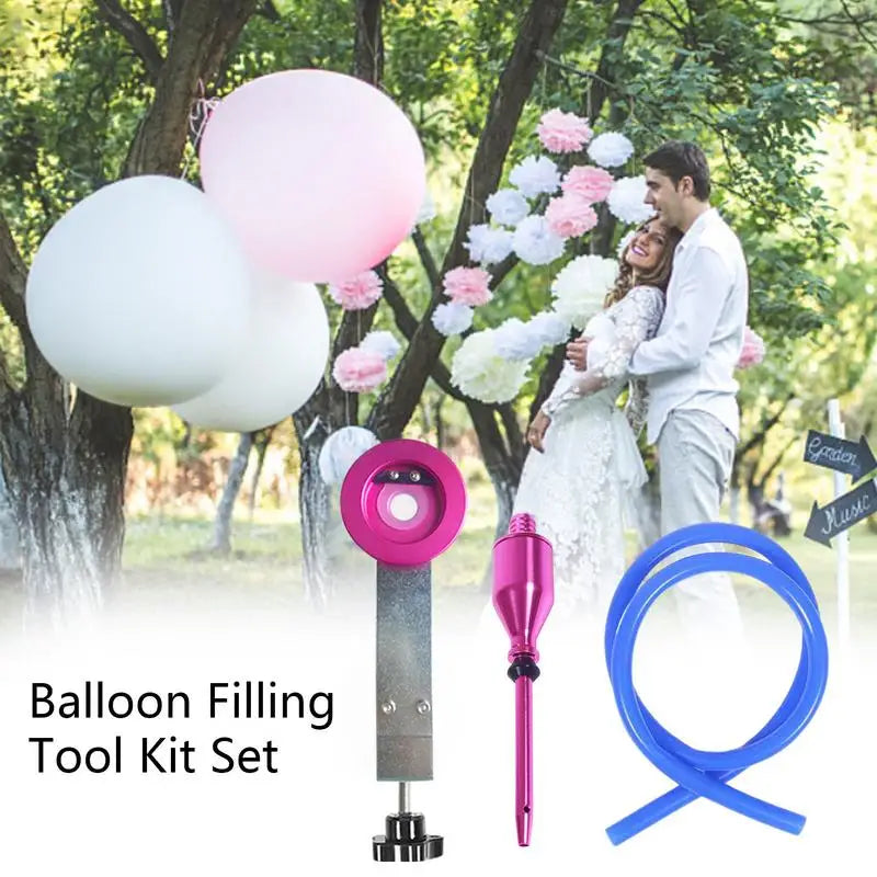 Balloon Filling Tool Balloon Stretcher Filler Kit Easy To Apply Stretcher Filler For Artistic Balloon Decorations Anniversary