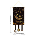Ramadan Hanging Flag Ramadan Decorations 2026 Wall Hanging Ornament Eid Mubarak Islam Muslim Home Decor Party Supplies
