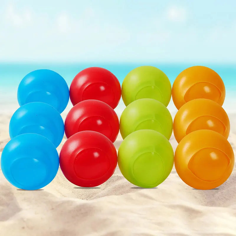 Refillable Water Balls for Pool, Outdoor Water Bombs Toys, Water Games Quick Fill Water Balloon for Backyard for Swimming Pool