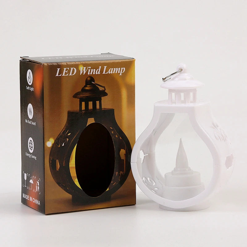 Ramadan Kareem Led Lantern Light Eid Mubarak Ornaments Decoration for Home 2026 Islamic Muslim Party Supplies Eid Al-Fitr Gift