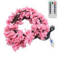 1.8M Cherry LED Tree Branch Light for Wall Cherry Blossom Willow Vine Twig Decor Garland USB 96 LED Light Christmas Decoration