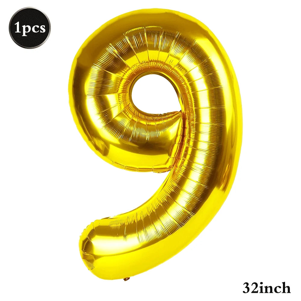 28inch Gold Moon 18inch Star Foil Balloons Set for Ramadan Eid Baby Shower Anniversary Wedding Birthday Party Decorations Favors