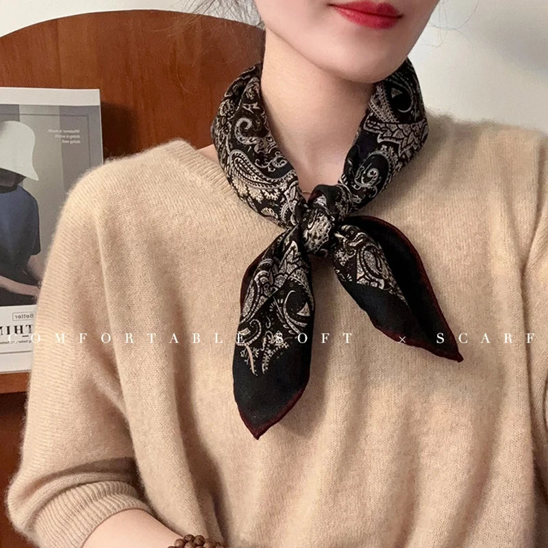 Scarf for Women Shawls Wraps Foulard Scarves Pashmina Female Hijab Bandana Bufanda New Kerchief