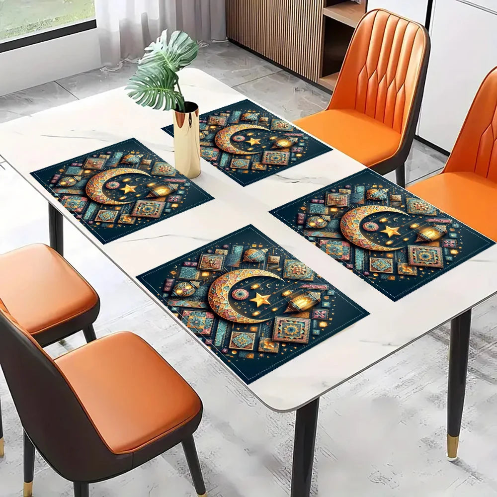 Ramadan meal mat, suitable for daily home, restaurant, outdoor picnic use, Eid al Fitr