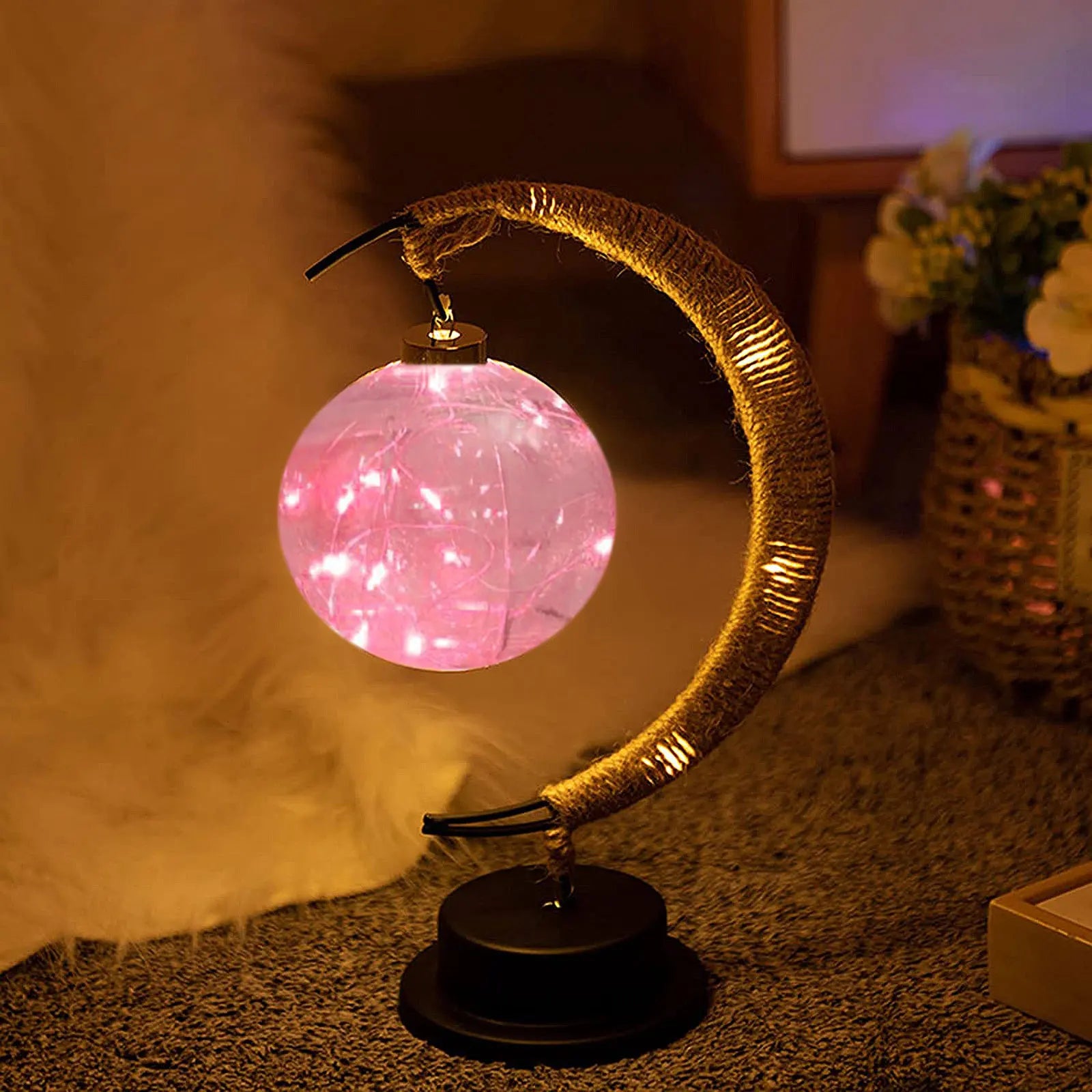 Ramadan Desk Lamp Led Moon Lamp Decoration for Home Metal Ramadan Kareem Light Decoration Eid Mubarak Muslim Eid Al Adha Gifts