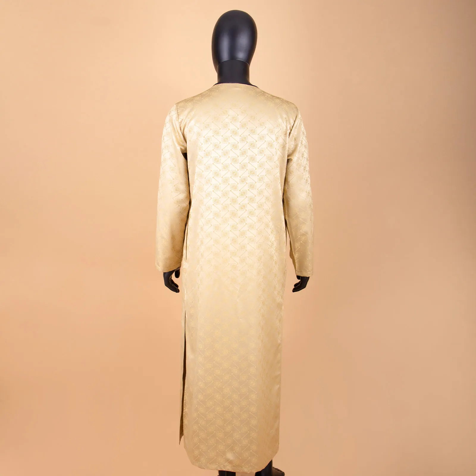 African Middle East Arabic Long Robes Vintage Muslim Kaftan Abayas Men Leisure Buttons Long Sleeve O Neck Jubba Thobe T2014005
