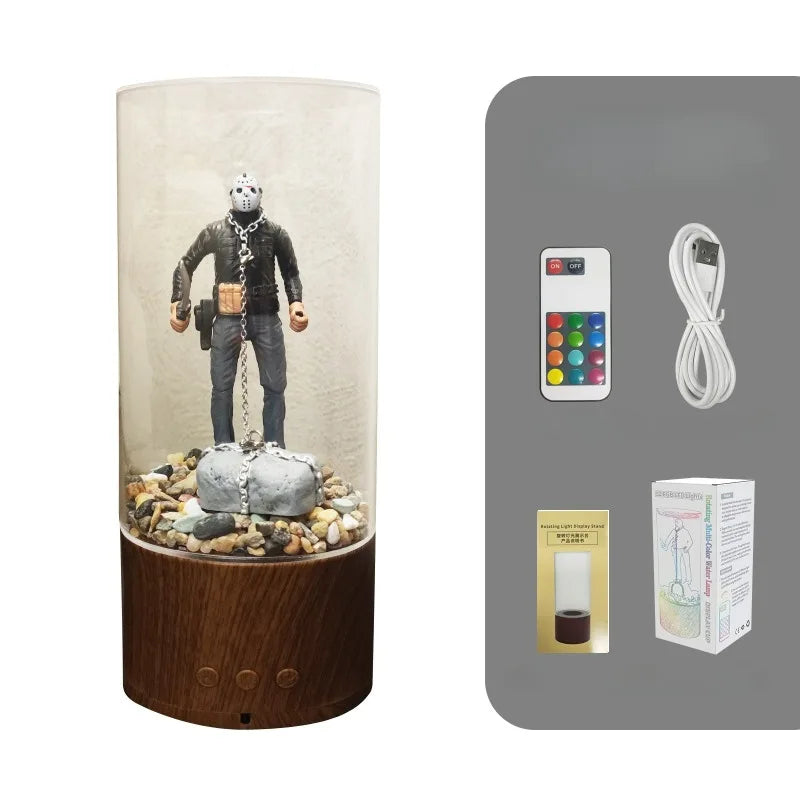 Jason Voorhees Friday 13th Water Lantern Collector Water Lantern Horror Decoration Gift Souvenir Halloween Night Lantern Decor