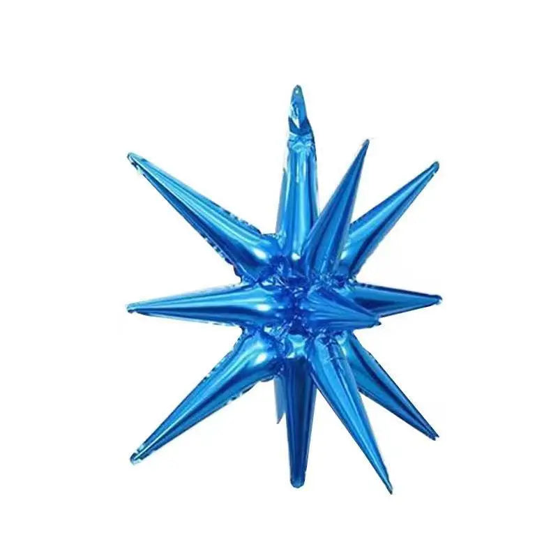 2/5pcs 22inch 4D Conjoined Explosive Star Balloon Birthday Party Wedding Supplies Aluminum Foil Water Droplet Ballon Decoration