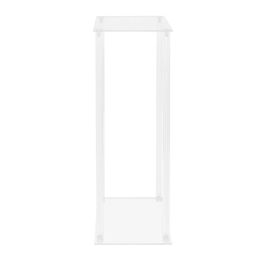 10Pcs Clear Acrylic Flower Stands Rectangular Flower Display Stand Acrylic Wedding Flower Stand 20x20x60cm