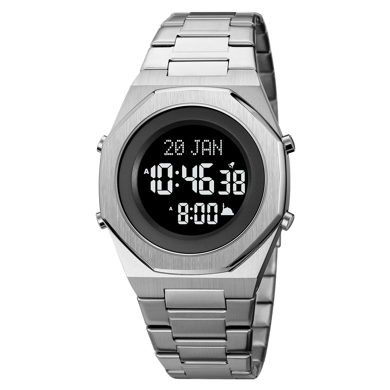 Muslim Qibla Direction Instruct Watch Men Women Prayer Multifunctional Worship Watches Luxury Male Original Wristwatch