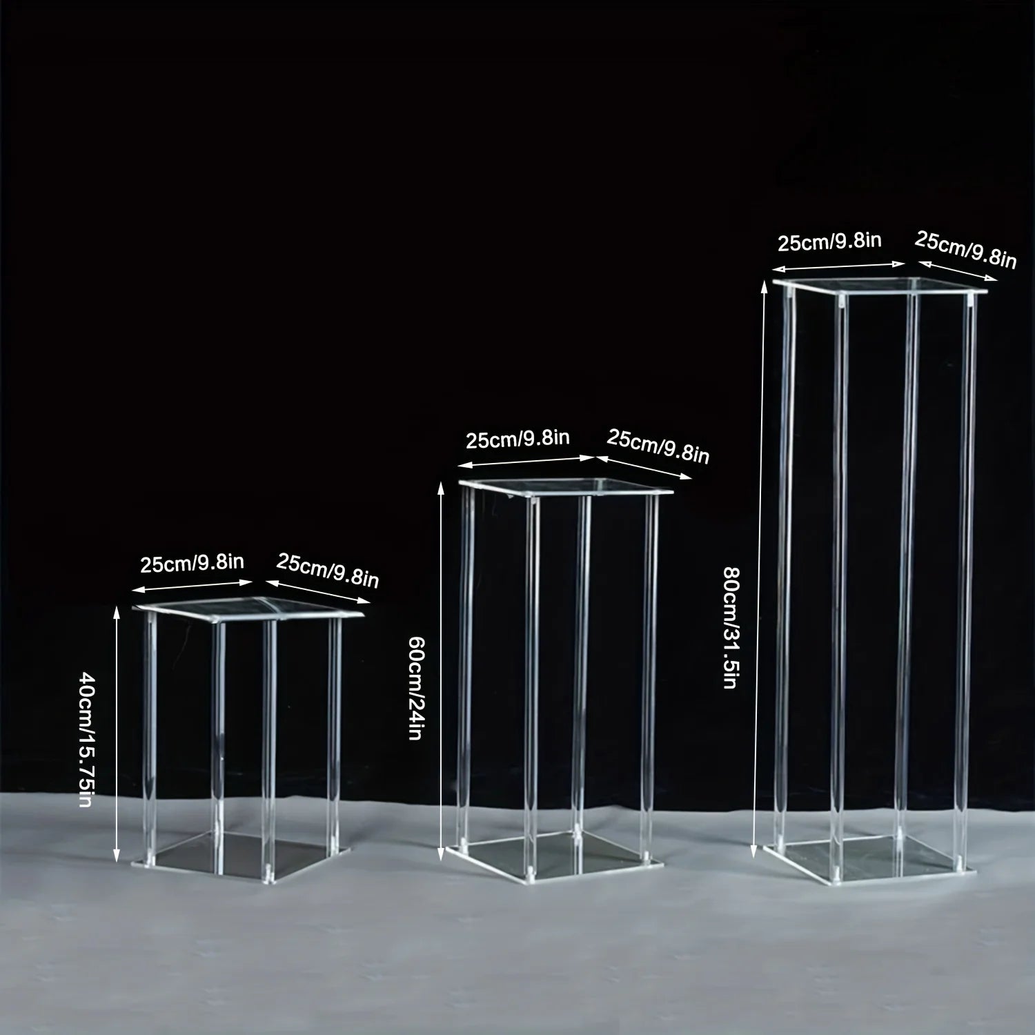 Acrylic Centerpieces for Tables Flower Stand for Wedding Party Table Centerpieces wedding decoration