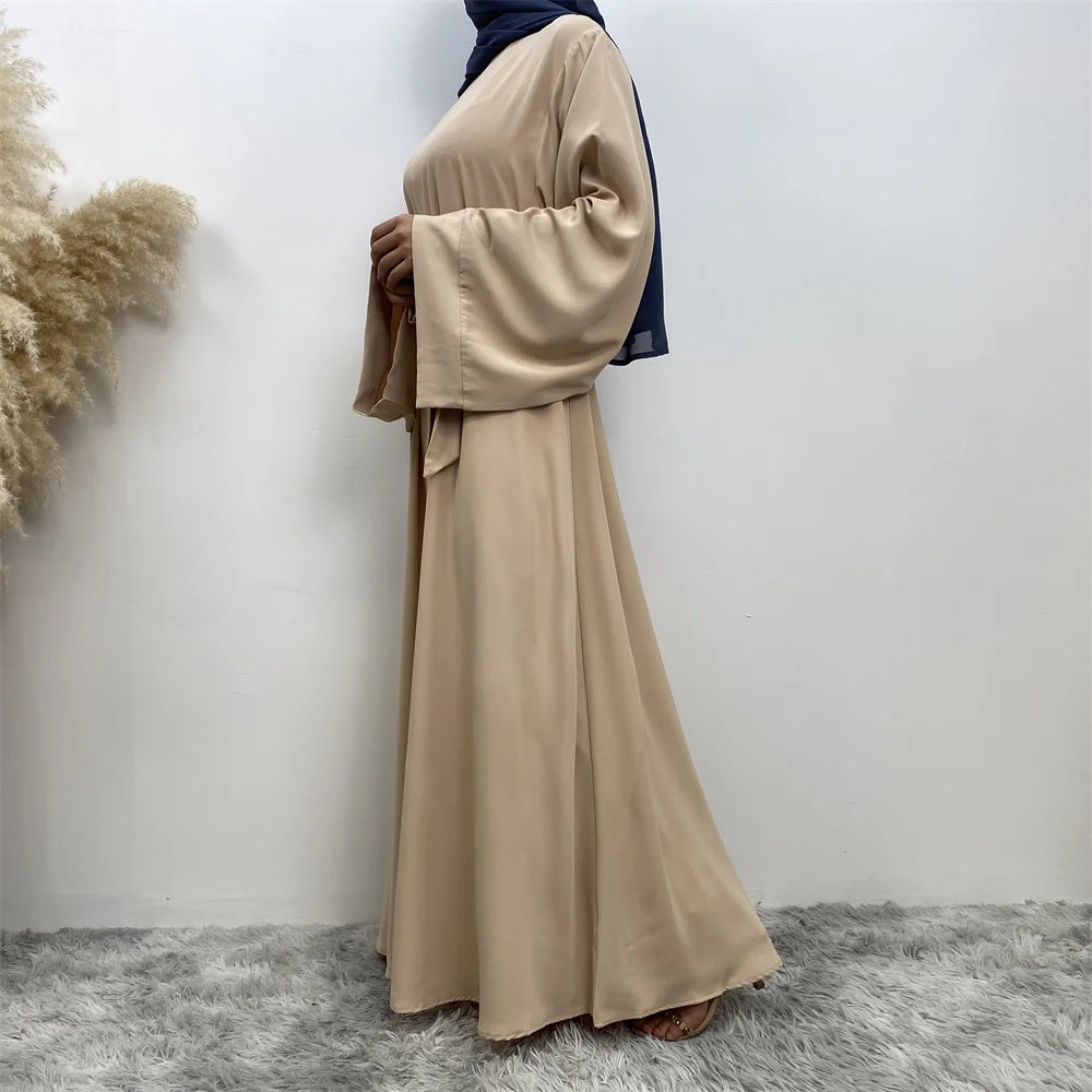 Modest Abaya Ramadan Musulman De Mode Maxi Robe Turkey Kaftan Islamic Clothing Muslim For Women Hijab Dress Caftan Vestidos