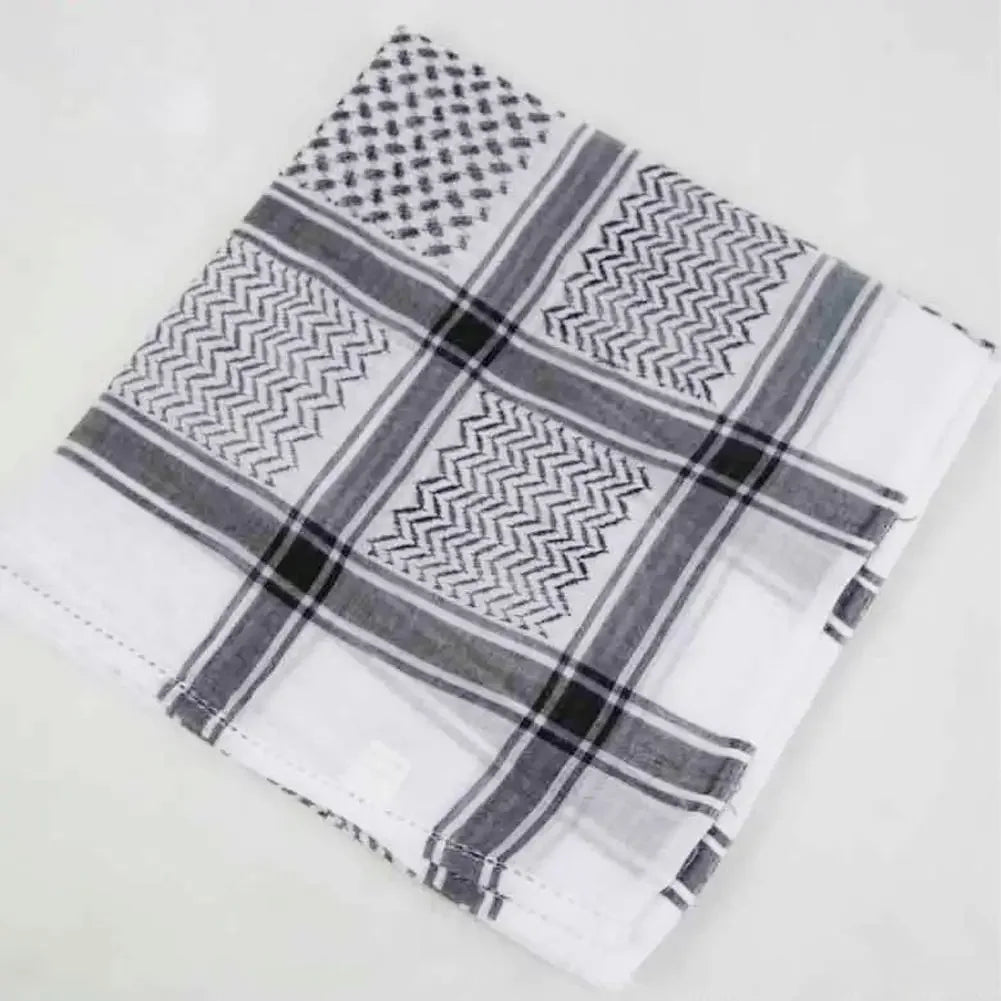 Islamic Foulard Scarf Men Arab Headwear Hijab Scarf Jersey Turban Arabic Headcover For Women Muslim Clothing Prayer Turbante