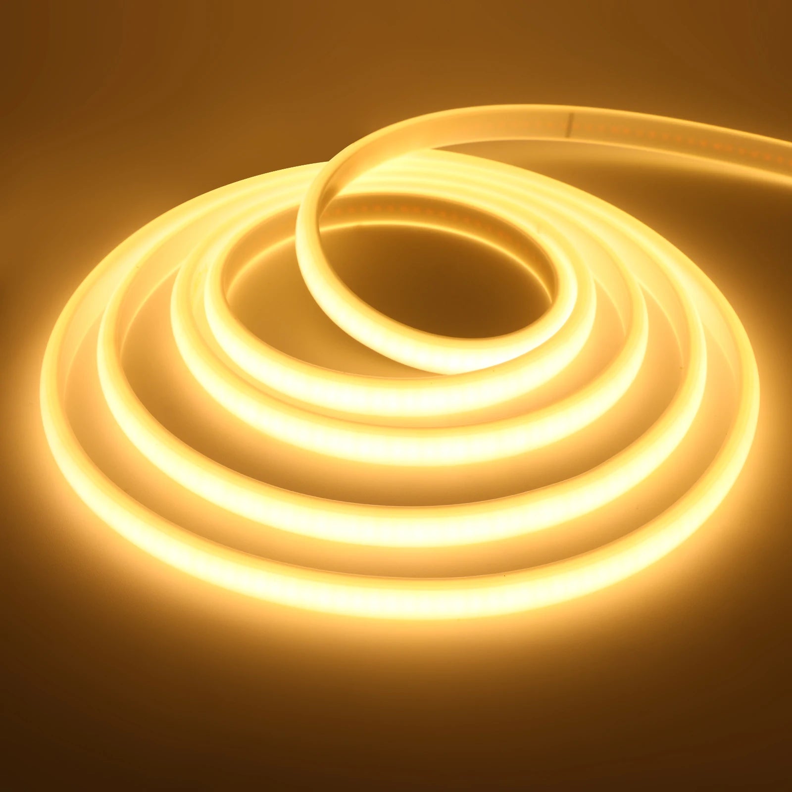 220V COB Neon LED Strip Light 288LEDs/m High Density COB Linear Lighting Tape Flexible Waterproof Outdoor Lamp Warm Cool White