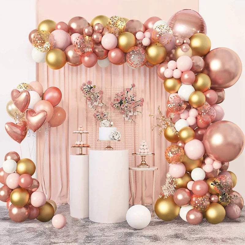 Balloon Garland Arch Kit Wedding Birthday Party Decoration Adult Kids Confetti Latex Ballons Baby Shower Wedding Party Supplies