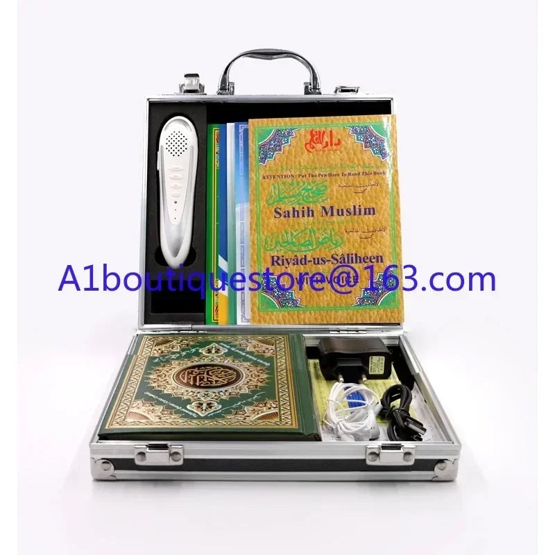 8GB Quran Reading Pen with Book Set & Multi-Language Translator M10 Quran Reader