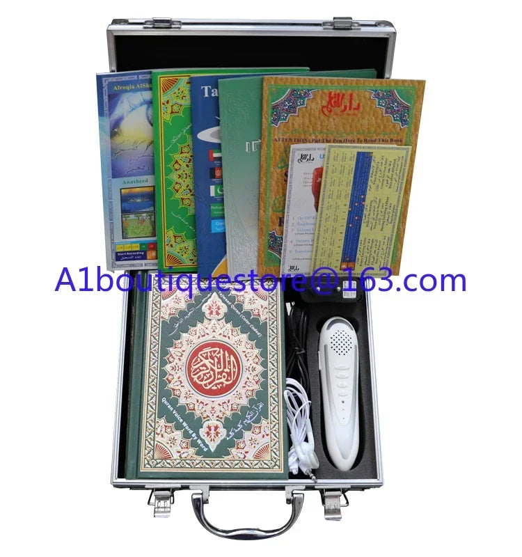8GB Quran Reading Pen with Book Set & Multi-Language Translator M10 Quran Reader