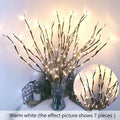 LED Garden Simulation Birch Branches with Luminous Atmosphere Branch Lights – Warm White DIY Decorative String Light