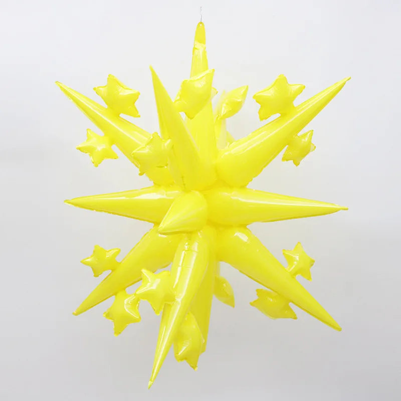 42inch Starbust Foil Balloons Gold Star Helium Globos Starbust Balloon for Birthday Decoration Chritsmas Birthday Decor Supplies