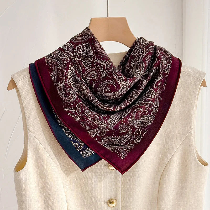 Scarf for Women Shawls Wraps Foulard Scarves Pashmina Female Hijab Bandana Bufanda New Kerchief