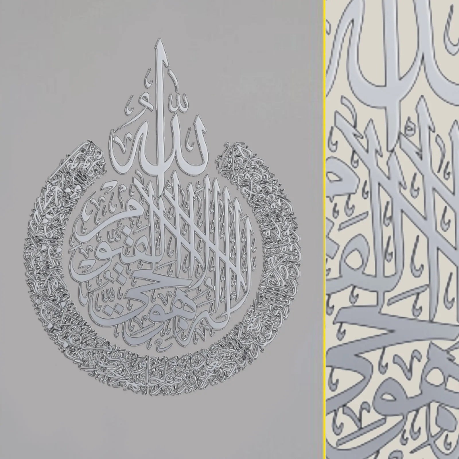 Ramadan Kareem Mirror Wall Stickers Moon Star DIY Eid Mubarak Wall Decal Ramadan Decoration For Home Islamic Muslim 2024