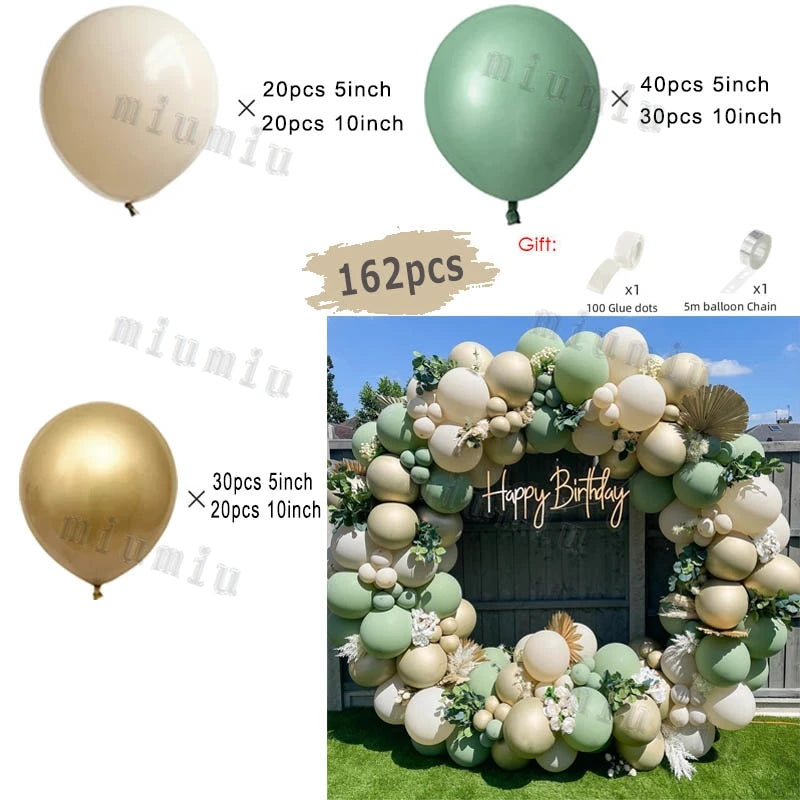 Macaron Pink Balloon Garland Arch Kit Wedding Birthday Party Decor Kids Rose Gold Latex Balloons Baby Shower Decorations Chain