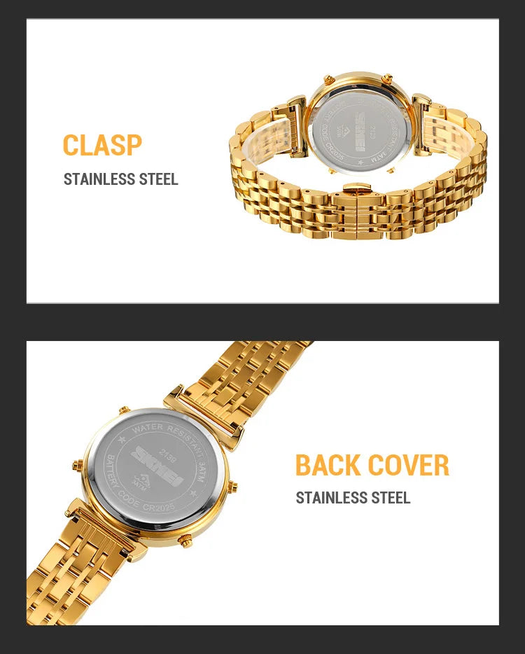 Muslim Azan Digital Watch Mens Back Light Waterproof Steel Hijri Islamic Wristwatch Prayer Qibla Compass Alarm Clock