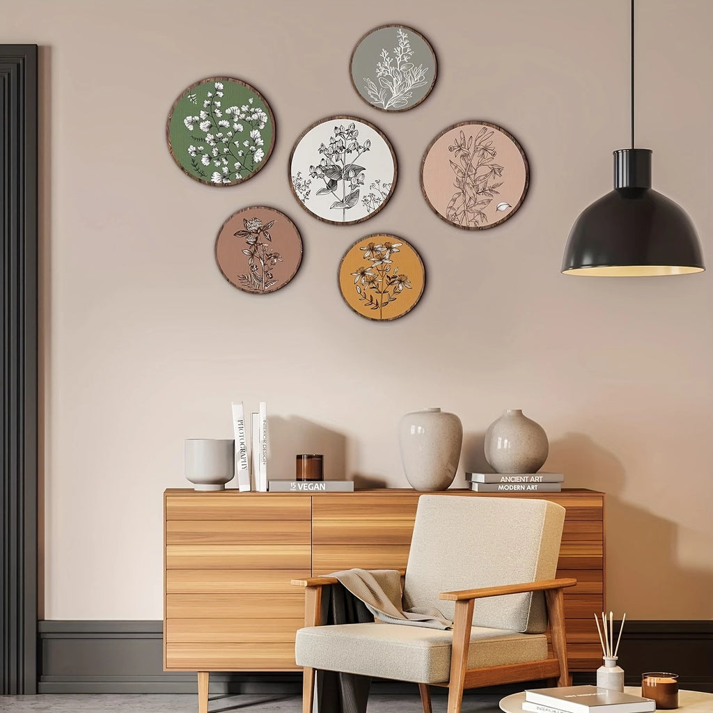 Simple Wooden Wall Decoration Hot Air Balloons Sun Moon Stars Heart-shaped Wall Ornaments Warm Sweet Children's Rooms